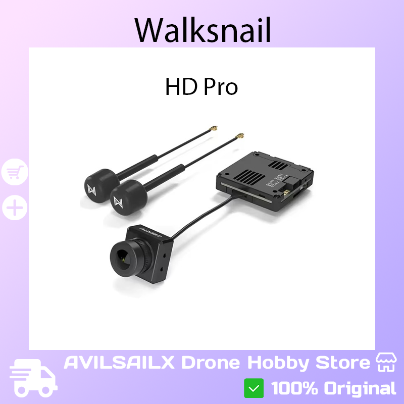 Walksnail Avatar Hd Pro Kit - Sistema di Trasmissione Digitale HD FPV